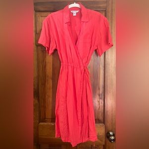 Athleta Playa Linen Wrap Size 8